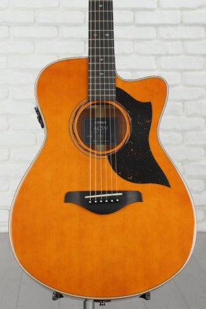 Photo of Yamaha AC5M ARE Concert Cutaway Acoustic-electric Guitar - Vintage Natural