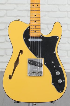 Photo of Fender Britt Daniel Telecaster Thinline - Amarillo Gold