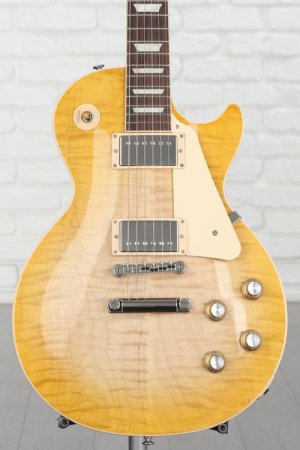Photo of Gibson Les Paul Standard '60s AAA Top Electric Guitar - Lemonburst, Sweetwater Exclusive