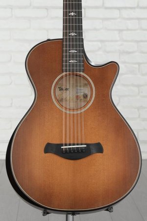 Photo of Taylor 652ce Builder's Edition 12-string Acoustic-electric Guitar - Wild Honey Burst