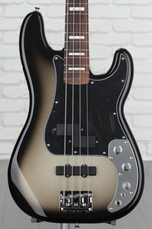 Photo of Fender Troy Sanders Precision Bass 4-string Bass Guitar - Silverburst