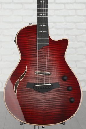 Photo of Taylor T5z Pro Hollowbody Electric Guitar - Grape Vine, Sweetwater Exclusive