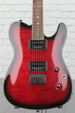Photo of Fender Special Edition Custom Telecaster FMT HH - Black Cherry Burst