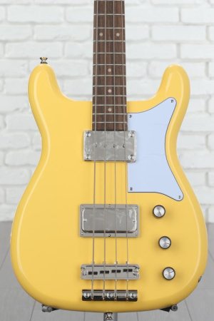 Photo of Epiphone Newport Electric Bass Guitar - Sunset Yellow