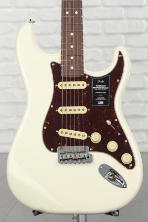 Photo of Fender American Professional II Stratocaster - Olympic White with Rosewood Fingerboard