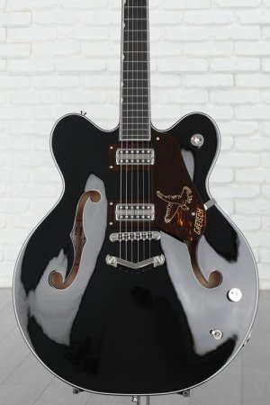 Photo of Gretsch G6636-RF Richard Fortus Signature Falcon with V-Stoptail - Black