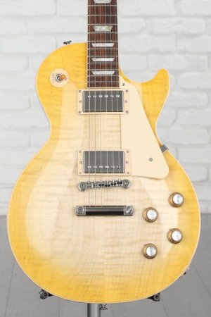 Photo of Gibson Les Paul Standard '60s AAA Top Electric Guitar - Lemonburst, Sweetwater Exclusive