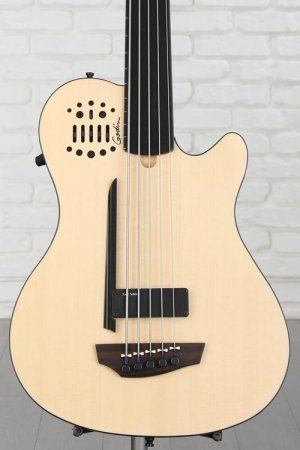 Photo of Godin A5 Ultra Fretless Bass Guitar - Natural