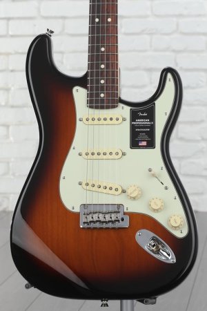 Photo of Fender American Professional II Stratocaster Electric Guitar - 2-color Sunburst, Rosewood Fingerboard