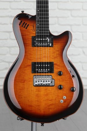 Photo of Godin LGXT Electric Guitar - Cognac Burst AA Flame