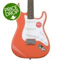 Photo of Squier Bullet Strat HT - Fiesta Red with Indian Laurel Fingerboard