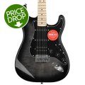 Photo of Squier Affinity Series Stratocaster Electric Guitar - Black Burst with Maple Fingerboard