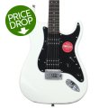 Photo of Squier Affinity Series Stratocaster Electric Guitar - Olympic White with Laurel Fingerboard