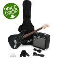 Photo of Squier Affinity Series Stratocaster HSS Pack Charcoal Frost Metallic with Laurel Fingerboard