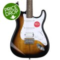 Photo of Squier Bullet Strat HSS HT - Brown Sunburst with Indian Laurel Fingerboard