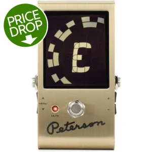 Peterson StroboStomp LE Pedal Tuner - 75th Anniversary Edition