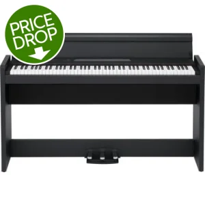Korg LP-380 U Digital Home Piano - Black | Sweetwater