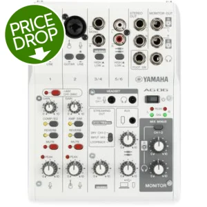 Yamaha MG06X 6-channel Mixer with Effects | Sweetwater