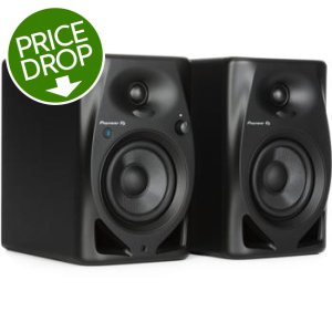 Pioneer DJ DM-40D-BT 4-inch Desktop Active Monitor Speaker with