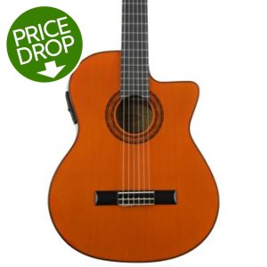 washburn c5ce electro classical guitar