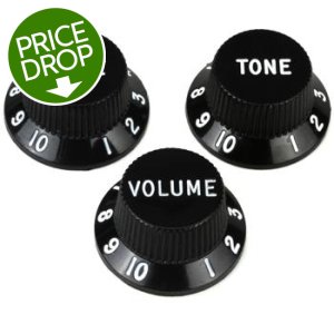 Fender Telecaster / Precision Bass Replacement Dome Knobs | Sweetwater