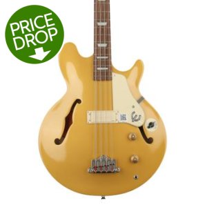 Epiphone Jack Casady Signature Bass - Metallic Gold | Sweetwater