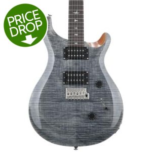 PRS SE Custom 24 Electric Guitar - Charcoal | Sweetwater