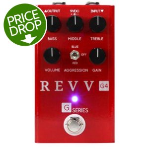 Revv G4 Red Channel Preamp/Overdrive/Distortion Pedal