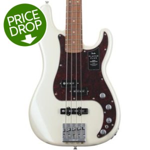 Fender Player Plus Active Precision Bass - Olympic Pearl with Pau