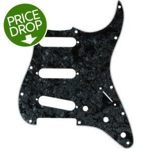 white strat pickguard