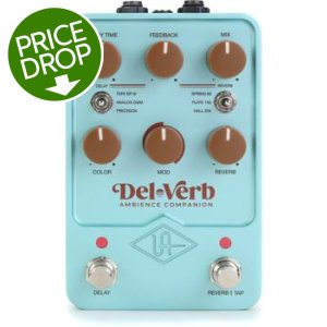 Universal Audio Del-Verb Ambience Companion Reverb and Delay Pedal