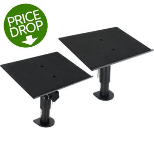 Gator Frameworks GFWSPKSTMNDSKCMP Frameworks Clamp-On Studio Monitor Stands  | Sweetwater