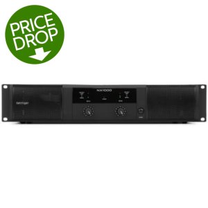 Behringer NX1000 1000W 2-channel Power Amplifier | Sweetwater