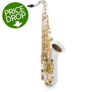 Jupiter JTS1100SG Tenor Saxophone - Silver Plated with Gold Lacquer Keys