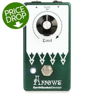 EarthQuaker Devices Arrows V2 Preamp Booster Pedal | Sweetwater