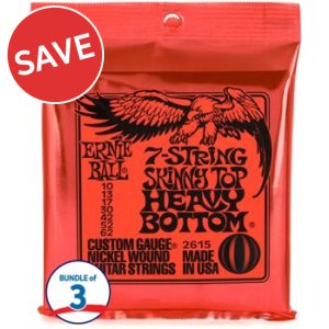 Ernie Ball 2615 Skinny Top Heavy Bottom Slinky Nickel Wound