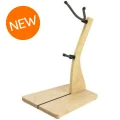Photo of Zither Handcrafted Wood Saxophone Stand - Maple