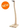 Photo of Zither Handcrafted Wood Violin or Viola Stand with Bow Holder - Maple