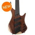 Photo of Ibanez Bass Workshop EHB1265MS 5-string Bass Guitar - Natural Mocha Low Gloss