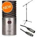 Photo of Aston Microphones Origin Large-diaphragm Condenser Microphone Bundle with Stand and Cable