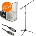 Photo of Aston Microphones Origin Large-diaphragm Condenser Microphone Bundle - Black