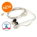 Photo of Shure SE215-CL Sound Isolating Earphones - Clear, 6-pack