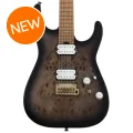 Photo of Charvel Pro-Mod DK24 HH 2PT Electric Guitar - Trans Black Burst
