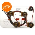 Photo of 920D Custom Les Paul Wiring Harness with 3-way Switch and 4 Long Shaft Pots