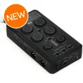 Photo of IK Multimedia iRig Pro Quattro I/O Deluxe 4x2 USB-A Audio and MIDI Interface