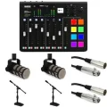 Photo of Rode RODECaster Pro Dual PodMic Podcasting Bundle