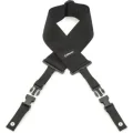 Photo of DiMarzio DD2800 3 inch Nylon ClipLock Guitar Strap - Black (Short Length)