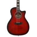 Photo of D'Angelico Premier Fulton - Trans Black Cherry Burst