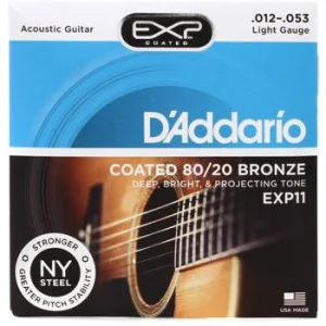 Ernie Ball 2556 Medium Light Everlast Coated 80 20 Bronze Acoustic Strings 012 054 Sweetwater