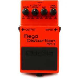 Boss Md 2 Mega Distortion Pedal Sweetwater